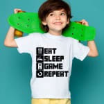  Eat, sleep, game, repeat MINECRAFT