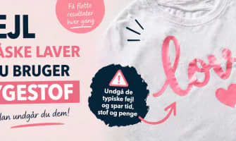 5 fejl med strygefolie (og hvordan du undgår dem) | Guide til perfekt resultat