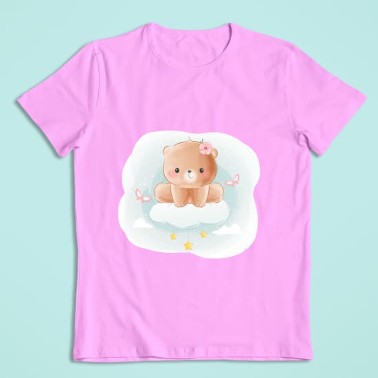 Cute little bear heat transfer vinyl