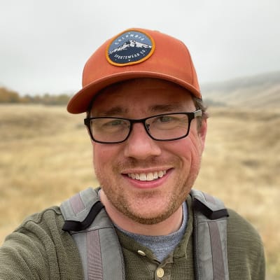 scott in orange hat