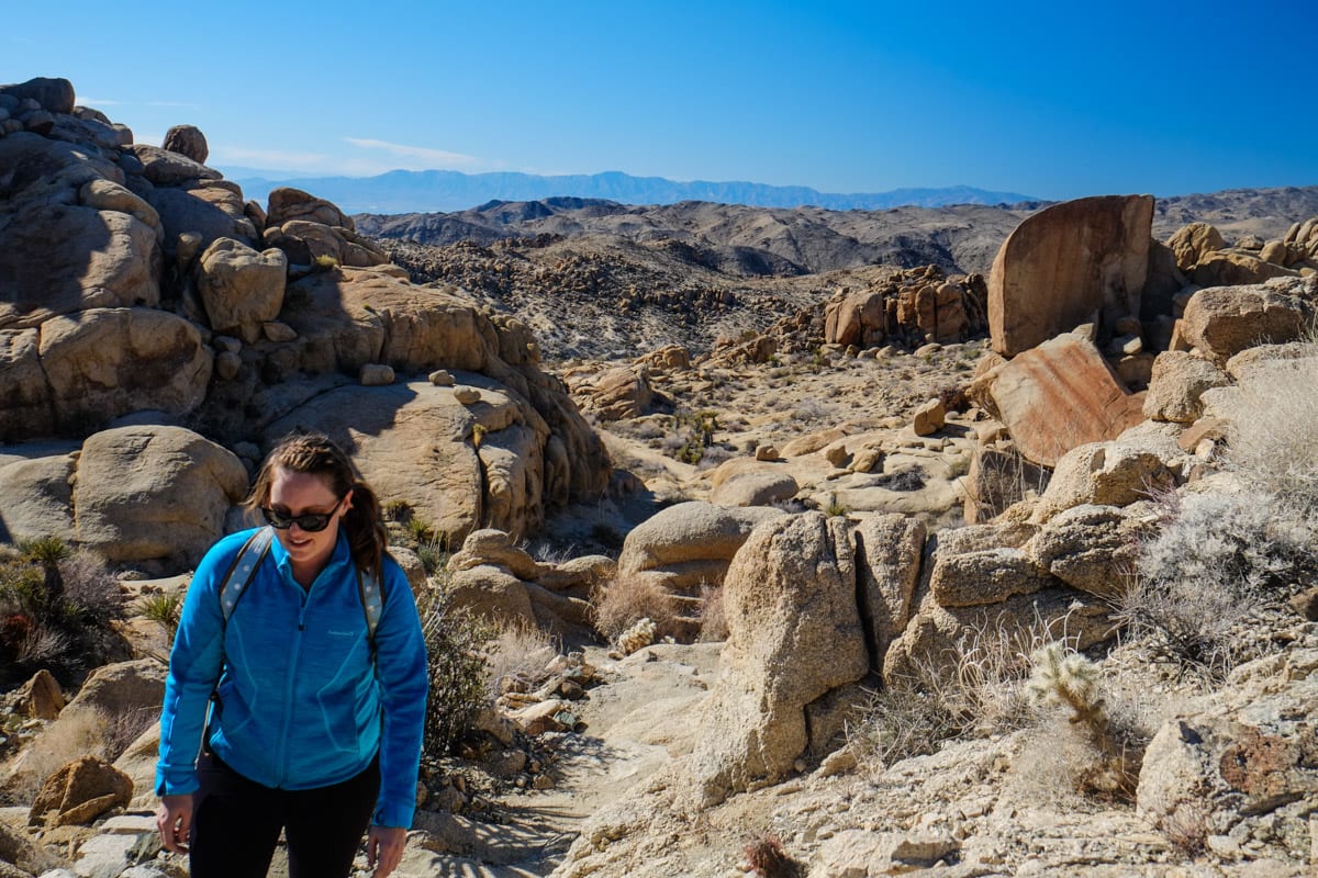 Looking south towards the Salton Sea