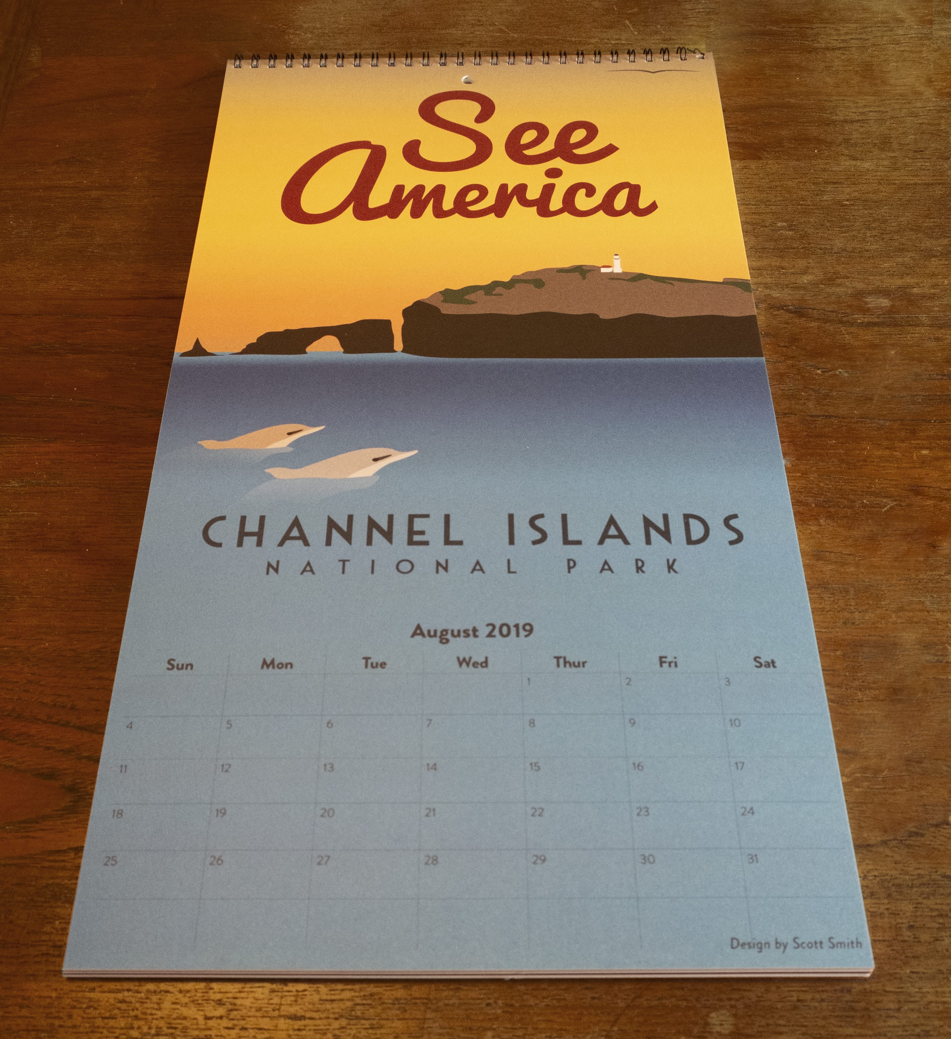 See America 2019 Calendar