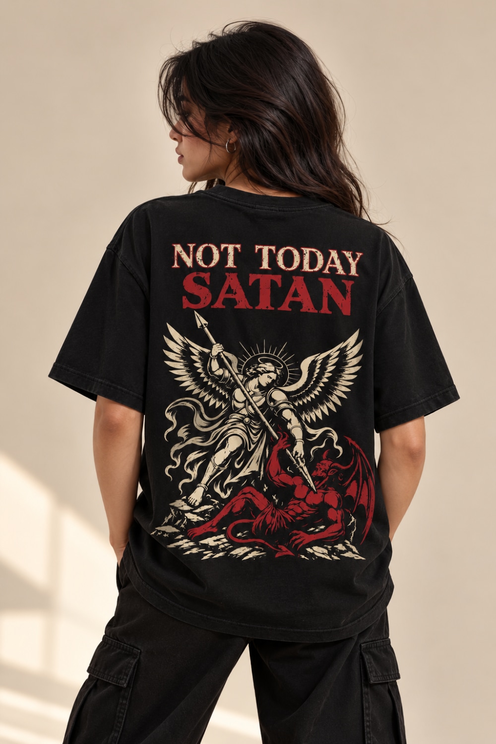 NOT TODAY SATAN - view 4