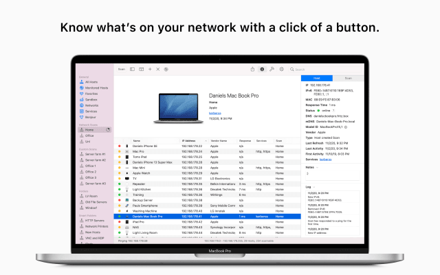 Network Radar screenshot