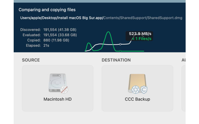 Carbon Copy Cloner screenshot