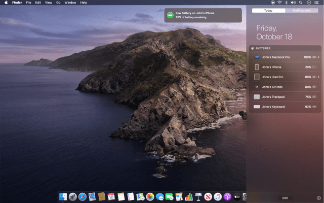 Batteries for Mac screenshot