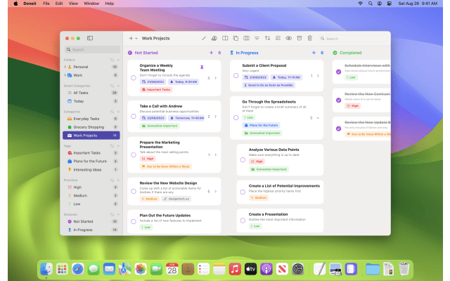 Doneit screenshot