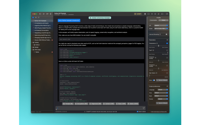 MindMac screenshot