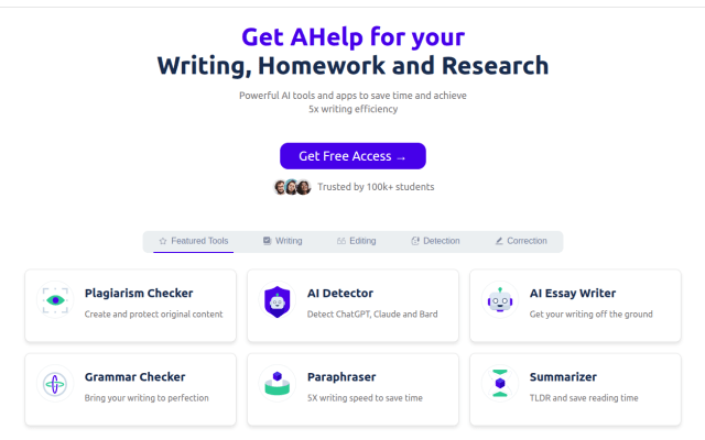 AHelp screenshot