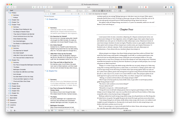 Scrivener Screenshot 2