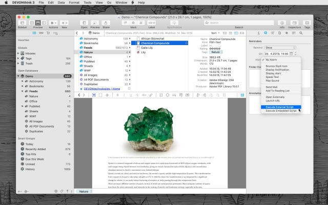 DEVONthink Screenshot 2