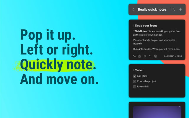 SideNotes Screenshot 1