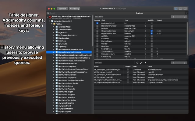 SQLPro Studio Screenshot 2