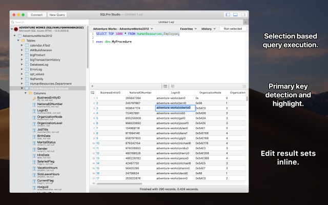 SQLPro Studio Screenshot 3