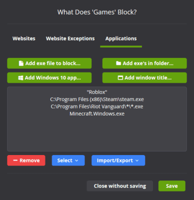 Cold Turkey Blocker Screenshot 3