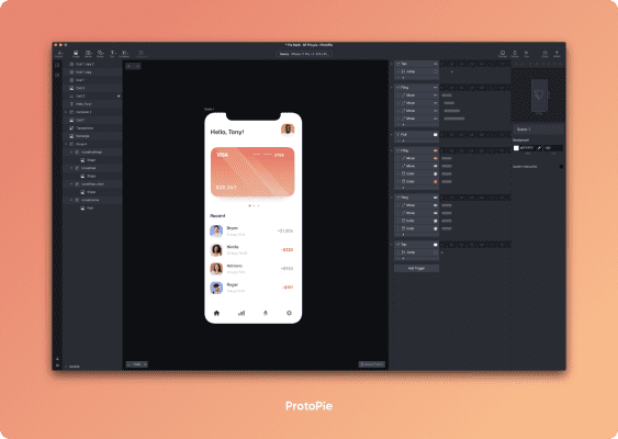ProtoPie Screenshot 1