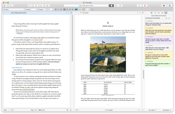 Scrivener Screenshot 4