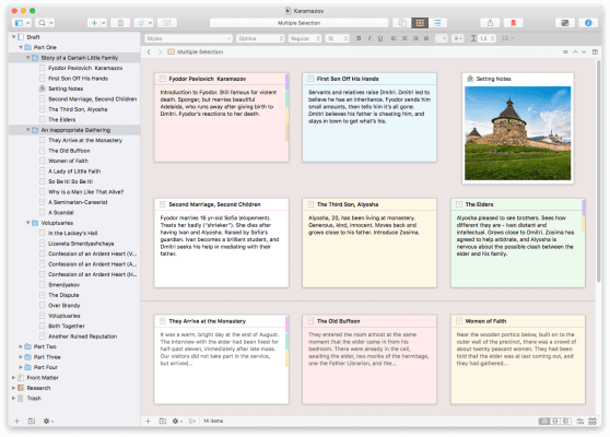 Scrivener Screenshot 7