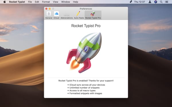 Rocket Typist Screenshot 4