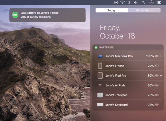 Batteries for Mac Screenshot 2