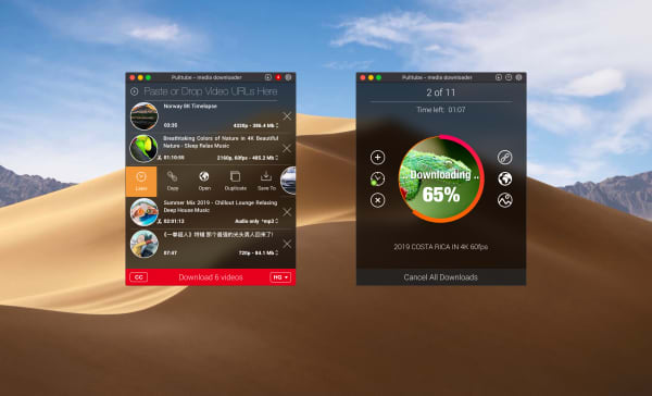 Pulltube Screenshot 1