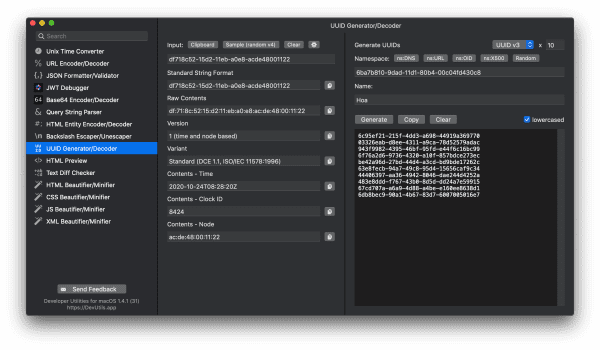 DevUtils Screenshot 5
