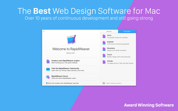 RapidWeaver Screenshot 5