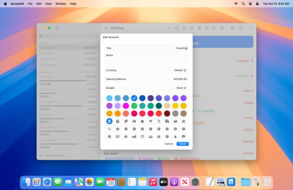 Accountit Screenshot 5