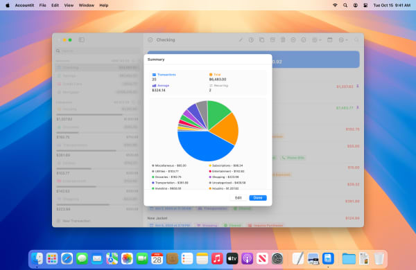 Accountit Screenshot 6