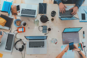 Working as an intern at KBC Bank & Verzekering