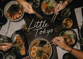 Working as a student at Little tokyo