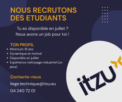 Werken als student bij ITZU Talent Recruitment
