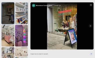 Working as a student at Moonstone Concept Store