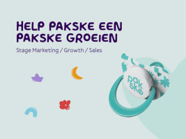 Werken als stagiair bij Pakske

