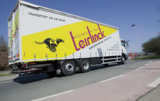 Working as an intern at Transport Teirlinck