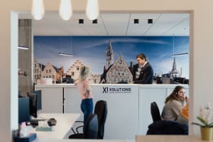 Working as a student at Xolutions 