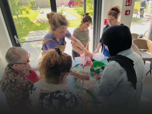 Working as a student at Asbl Tandemmm