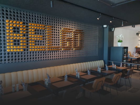 Working as a student at Belgo restaurant