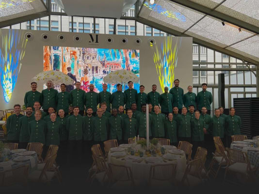 Working as a student at Air du Temps Events