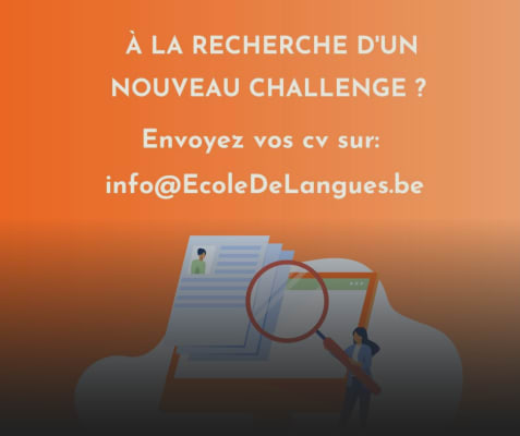 Travailler comme stagiaire chez EcoleDeLangues.be
