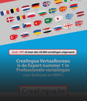 Working as a student at Crealingua.be Beëdigde Vertaalbureau