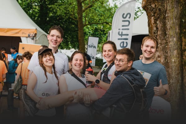 Working as an intern at Belfius