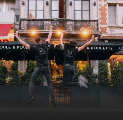 Working as a student at Poule & Poulette