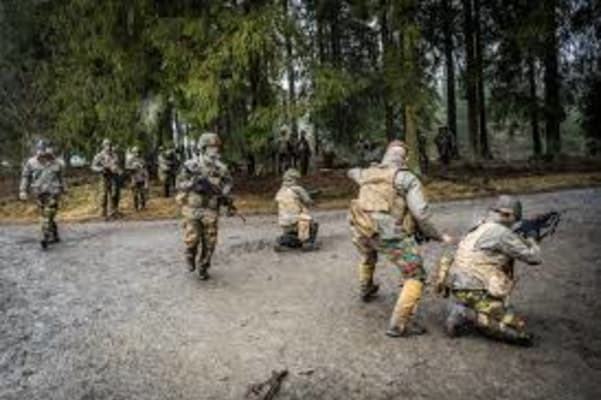 Militaire basisopleiding banner