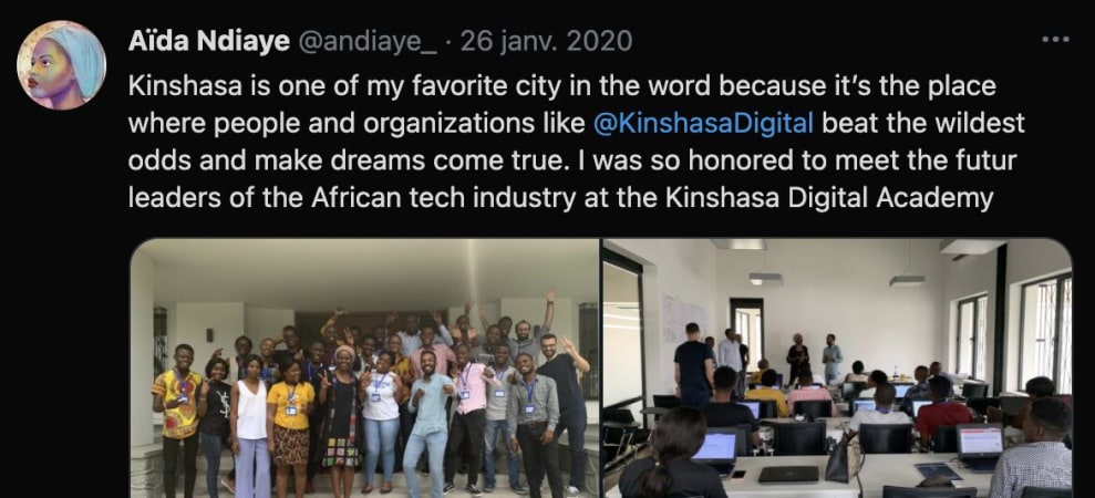 Carrières chez Kinshasa Digital - image HR