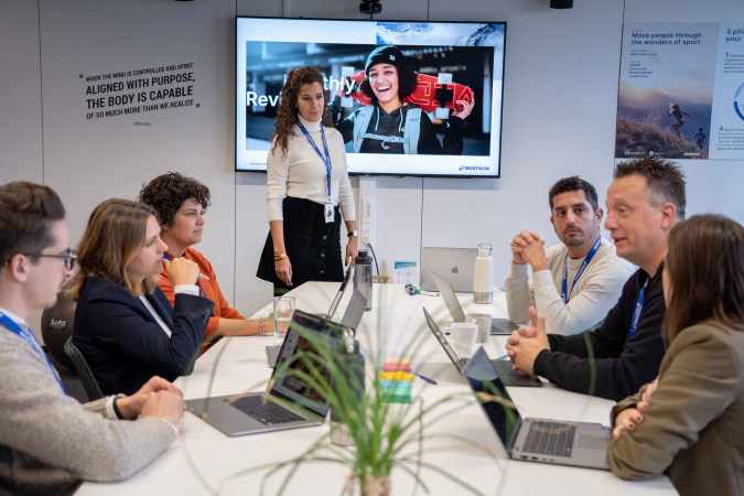 Decathlon hiring now - workplace photo