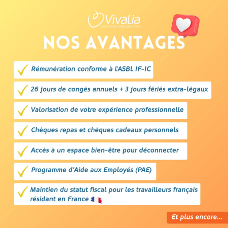 Job offers at Vivalia 