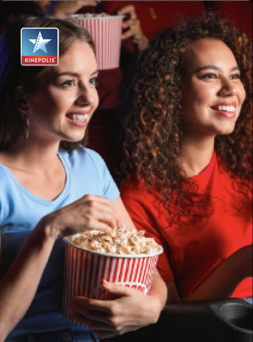Prends une Kinepolis Student Card pour des réductions de folieee 🤩