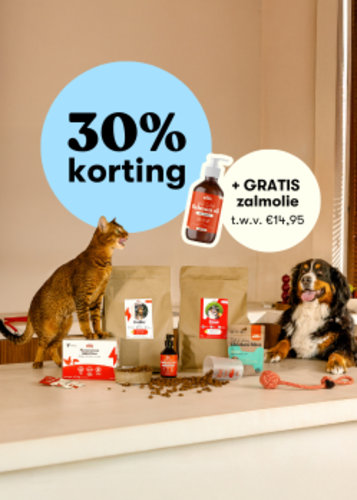 Een uniek recept, met liefde gemaakt voor jouw huisdier!