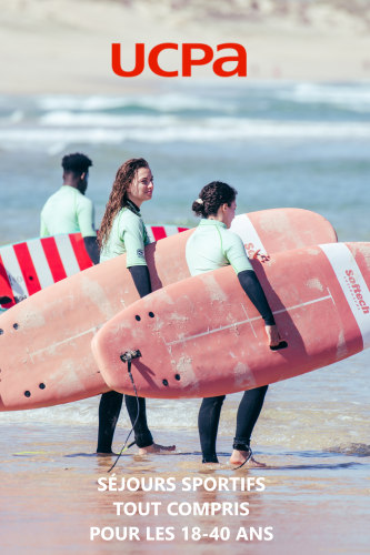 Réduction sur les séjours avec l'UCPA